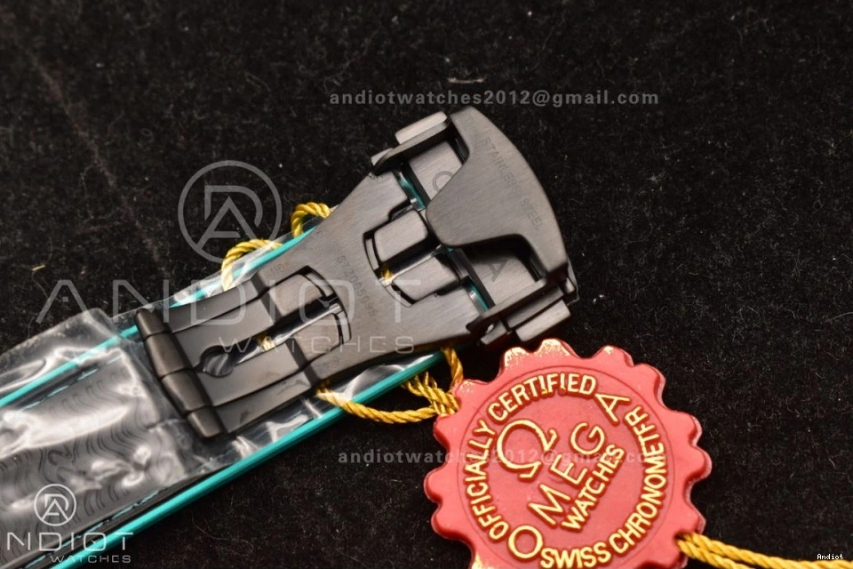 Planet Master Rubber on Black A9900 Black M+SF Ocean Deep Chrono Edition Black Dial Strap 1:1 Ceramic Best 1224